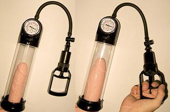 Povećanje penisa za 3-4 cm dužine u 1 danu pomoću vakum pumpe