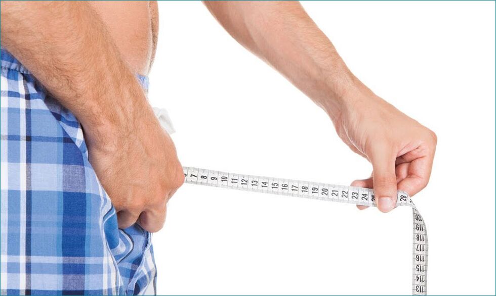 Mjerenje duljine penisa nakon povećanja
