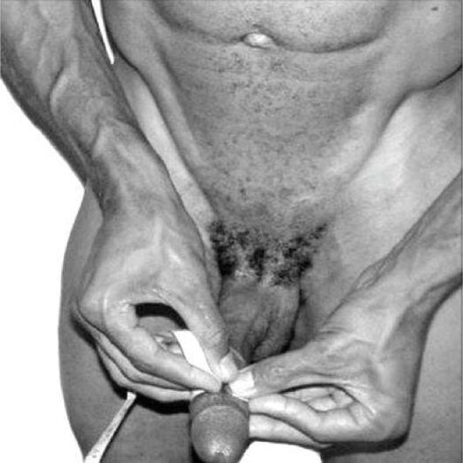 mjerenje penisa prije povećanja